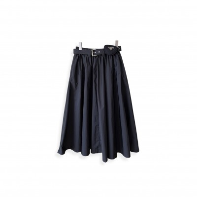 PRADA BLACK RE-NYLON SKIRT 